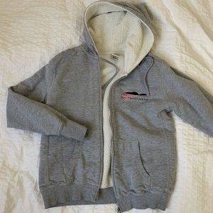 MIT College Zip-up Hoodie Jacket